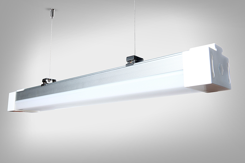 tri-proof led light hang installation